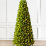 Árvore de Natal Pinheiro Agulha Slim Iluminada LED | Elegância Imponente e Aconchego no Seu Lar