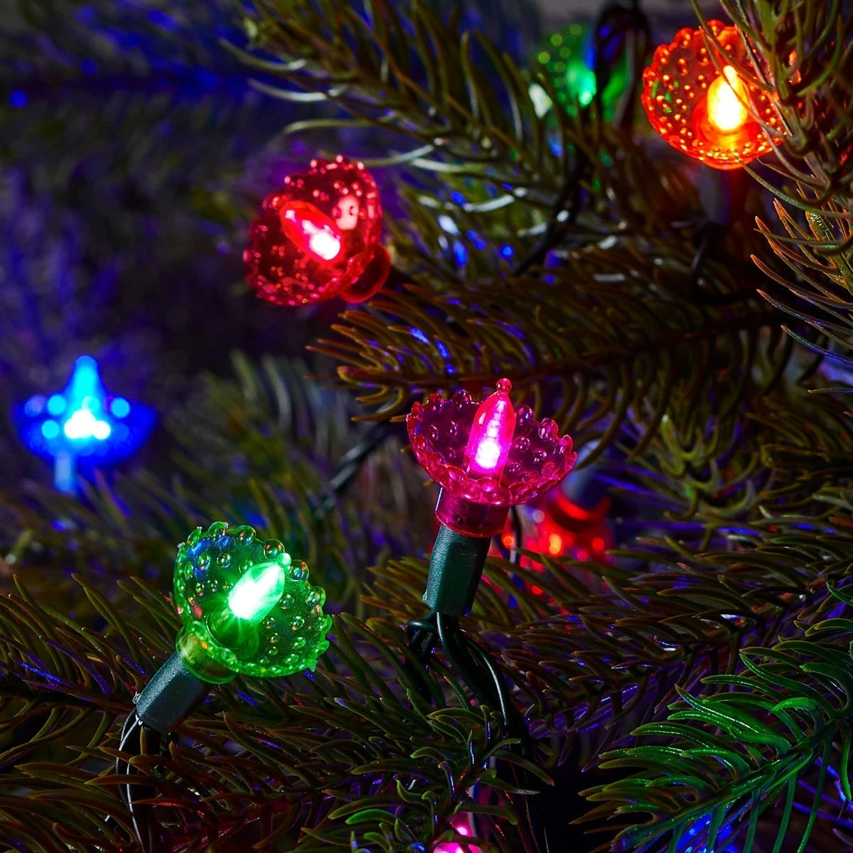 Pisca-Pisca 150 LEDs Tradicionais Multicoloridos – 15 m, 9 Funções e Temporizador