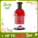 2026 Geedel Manual Food Chopper,2026 Prep Essential! Easily Chop Onions, Garlic, Veggies,BPA Free,Easy Clean