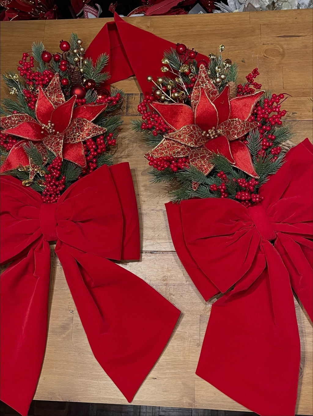 Escapulário De Natal Veludo 2,10x40cm