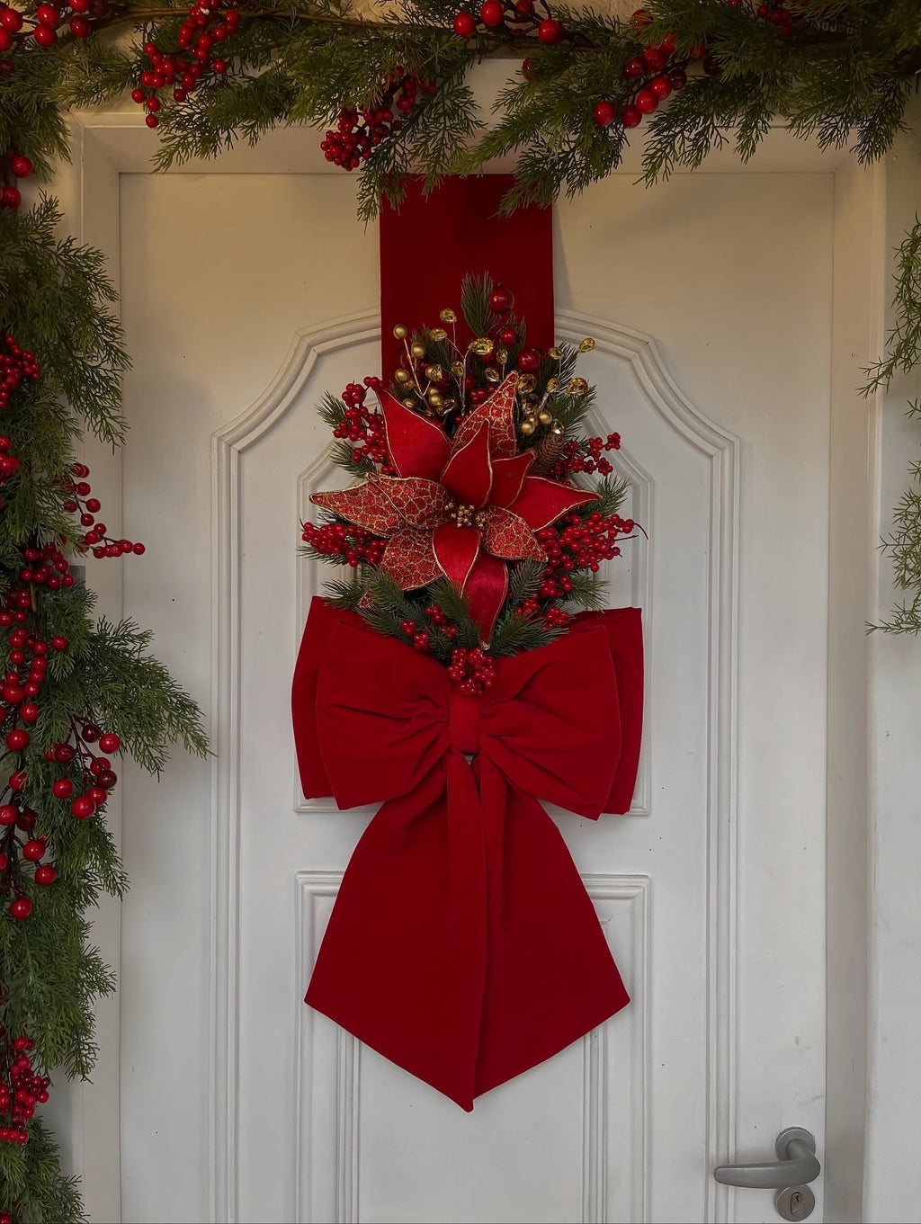 Escapulário De Natal Veludo 2,10x40cm