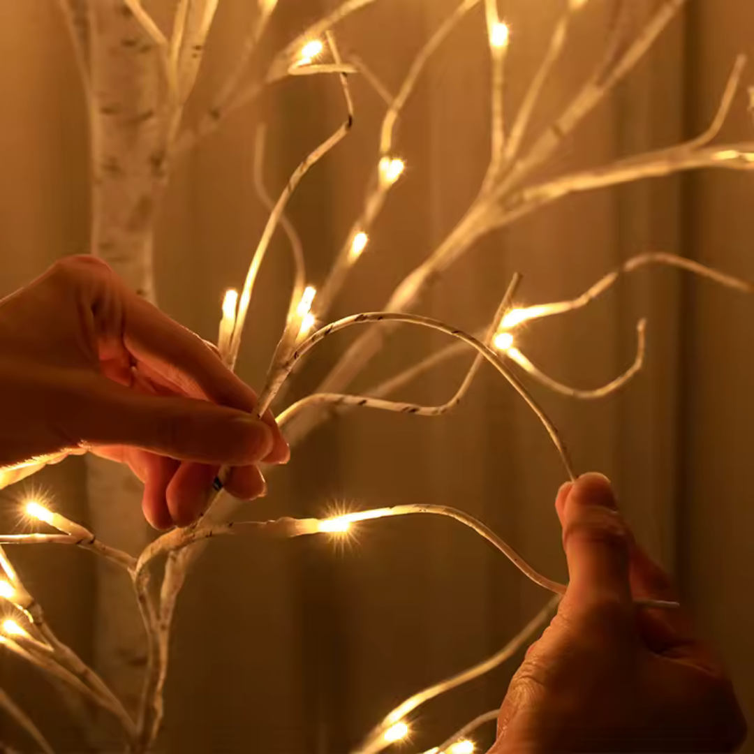Árvore Luminosa de Bétula LED – Para Decoração de Ambientes e Eventos