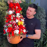 Mini Árvore Minnie de Natal - 70cm e 110cm