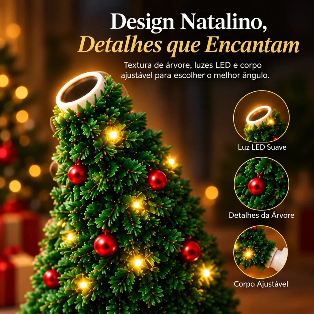 Projetor de Natal LED - detalhe