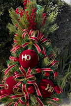Mini Árvore Clássica de Natal - detalhe
