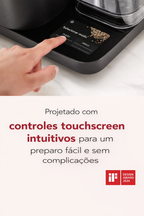 Panela elétrica KitchenAid com balança integrada com sensor automático + reservatório de água