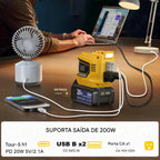 Bateria Portátil 200W