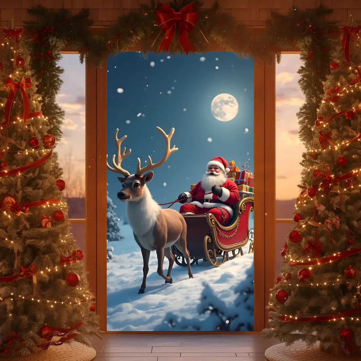 Kit Capas de Porta de Natal