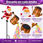 Papai Noel com Regador Solar - detalhes