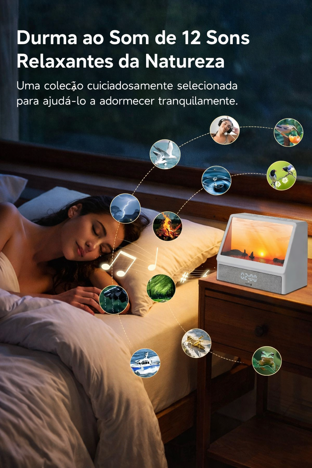 SOLUME™ – Luz de despertar ao nascer do sol