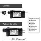 Luzes de Fadas Natalinas IP65 - Encanto e Magia em 50m