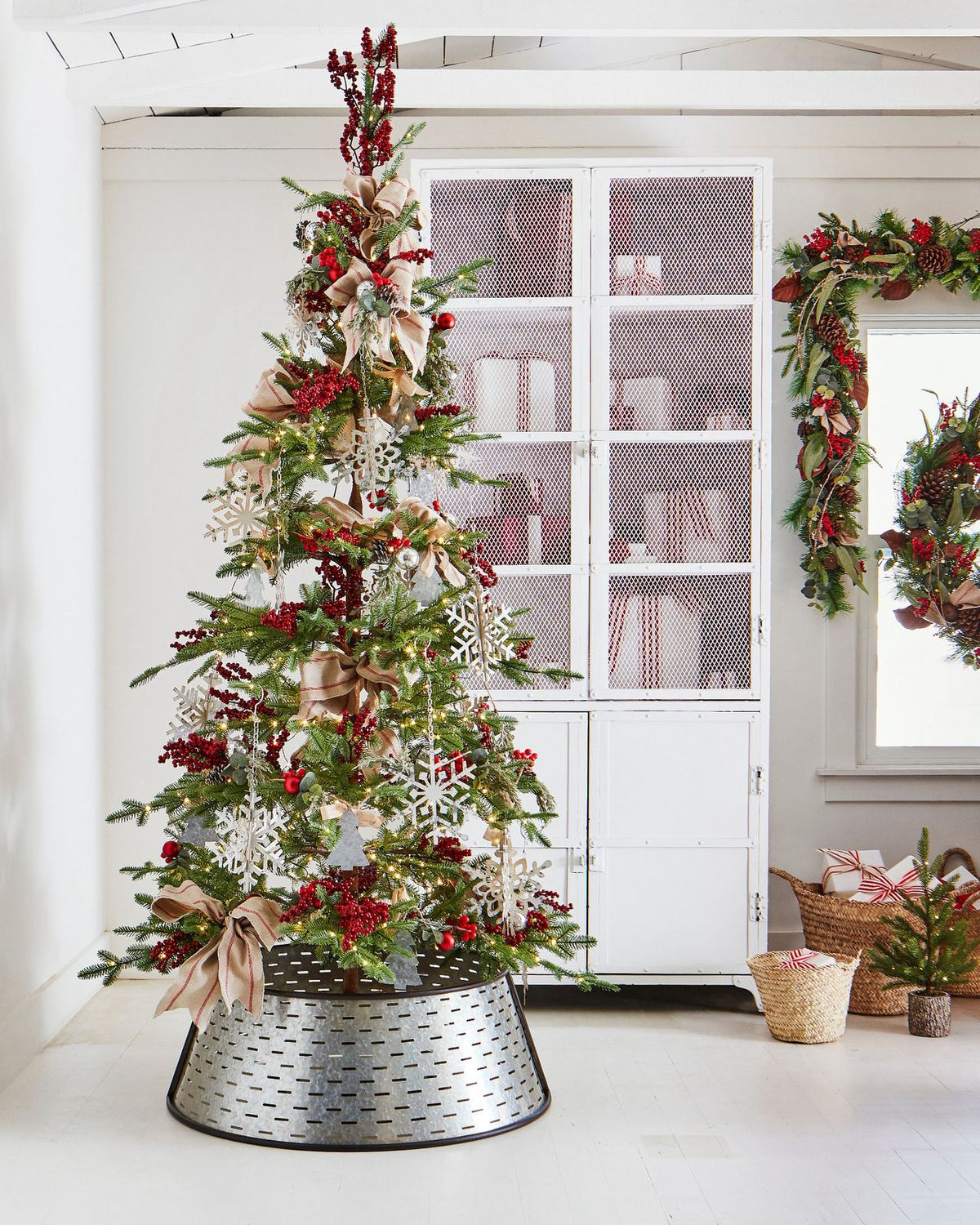 Árvore de Natal Pinheiro Alpino Minimalista
