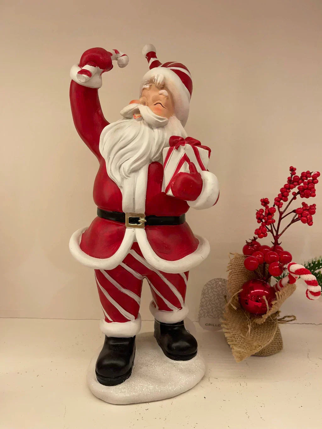 ADORNO NATALINO NOEL RESINA 35cm - Pré Venda