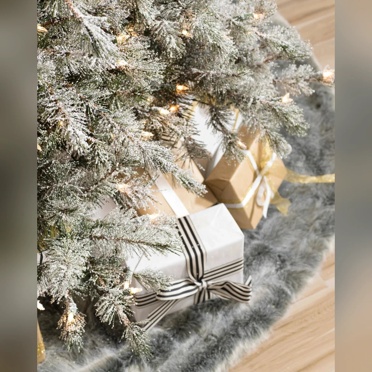 Árvore de Natal Pinheiro Açucarado Nevado