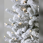 Árvore de Natal Pinheiro Branco de Vermont Nevado