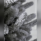 Árvore de Natal Pinheiro Branco de Vermont Nevado