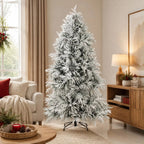 Árvore de Natal Nevada Imperial 2,10m - detalhe