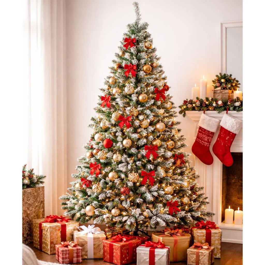 Árvore de Natal Nevada Encanto 1,50m 450 Galhos