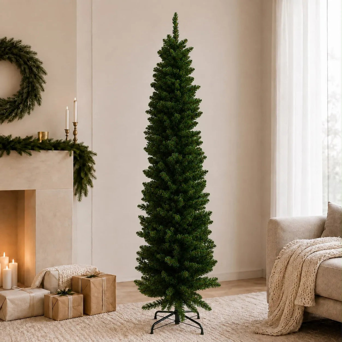 Árvore de Natal Majestosa 1,80m - detalhe