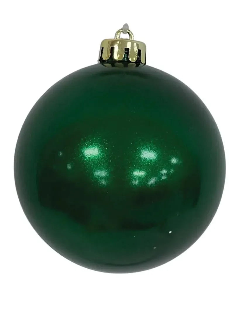 Bola de Natal Perolada Brilhante - 10cm a 25cm