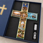 Cruz Iluminada Caminho de Jesus