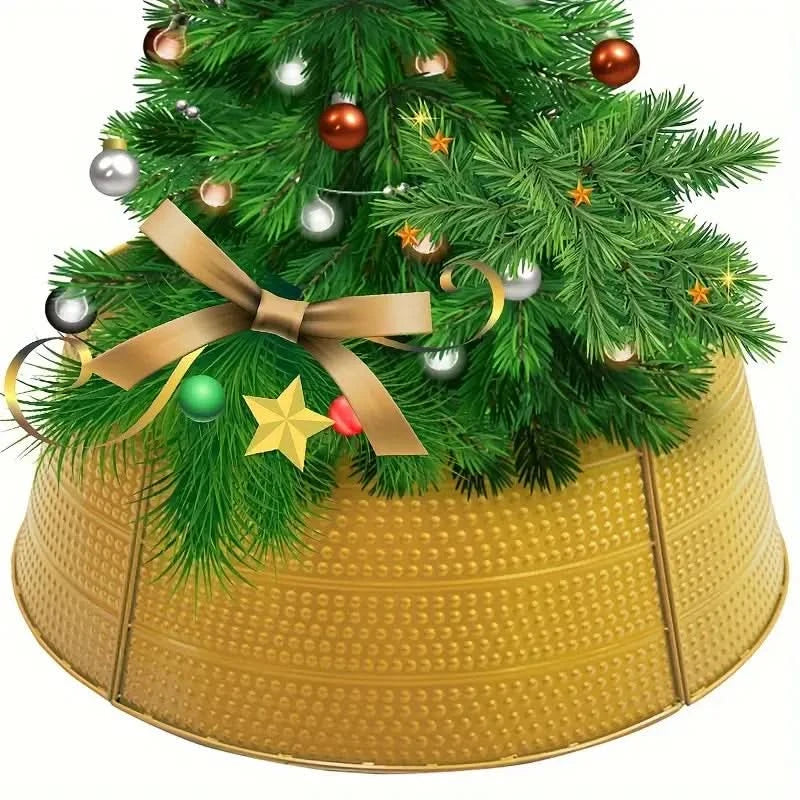 Saia Árvore de Natal Base de Metal de 60x42cm