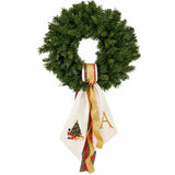 Guirlanda de Natal Bordada Personalizável – 65cm