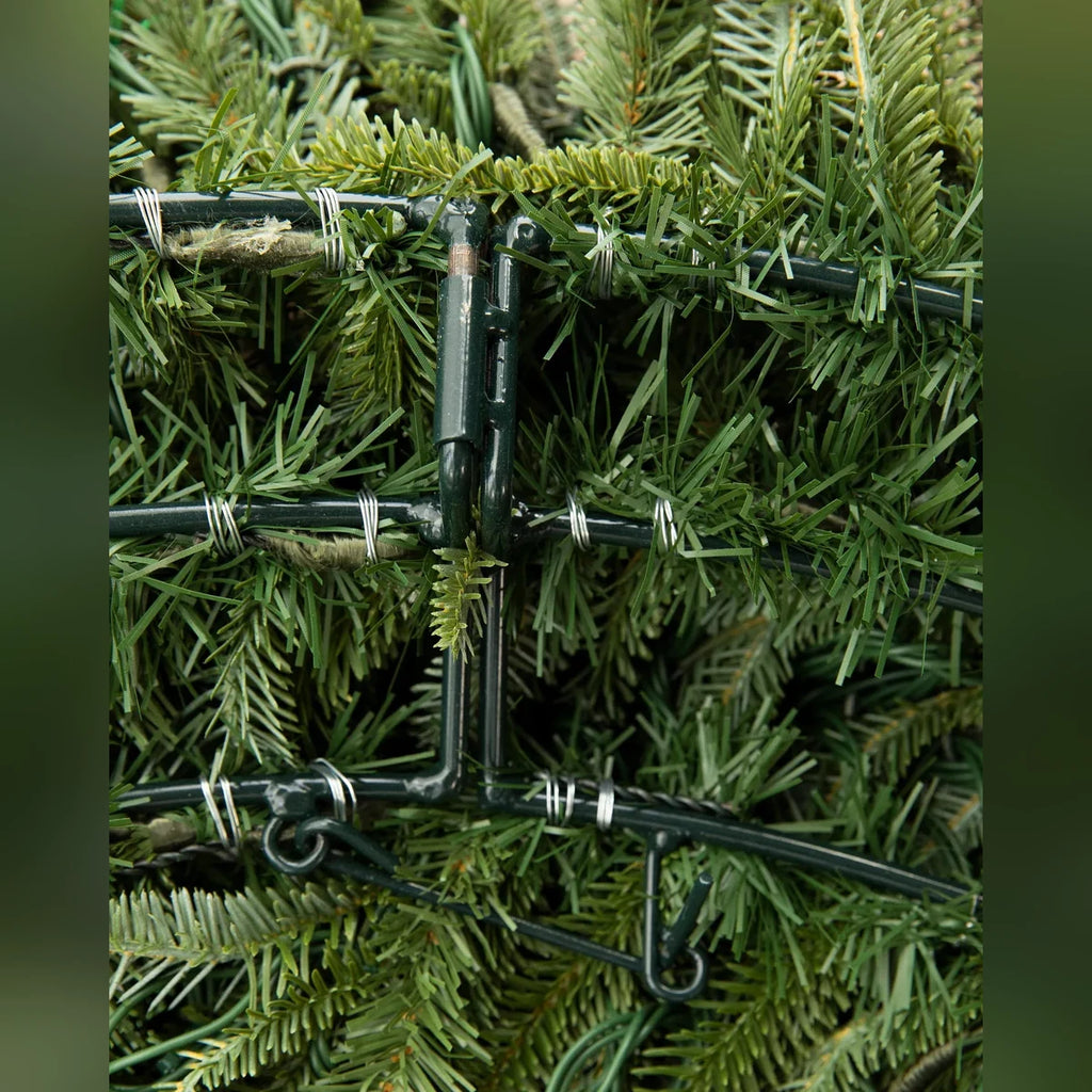 Guirlanda Tradicional de Pinheiro Verde com LED