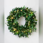 Guirlanda Verde Natural com LED 90 cm
