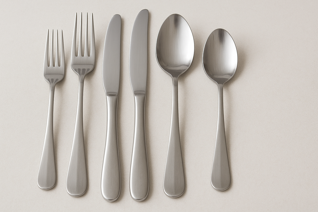 Conjunto Talheres Inox 24 Peças - 6 Pessoas