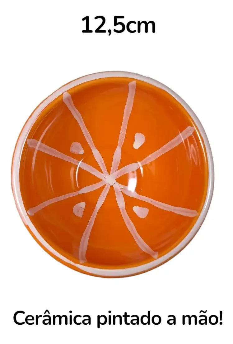 Jogo De 6 Bowls Tigela Formato Aparencia De Fruta Mesa Posta