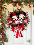 Guirlanda Família Mickey Magia de Natal