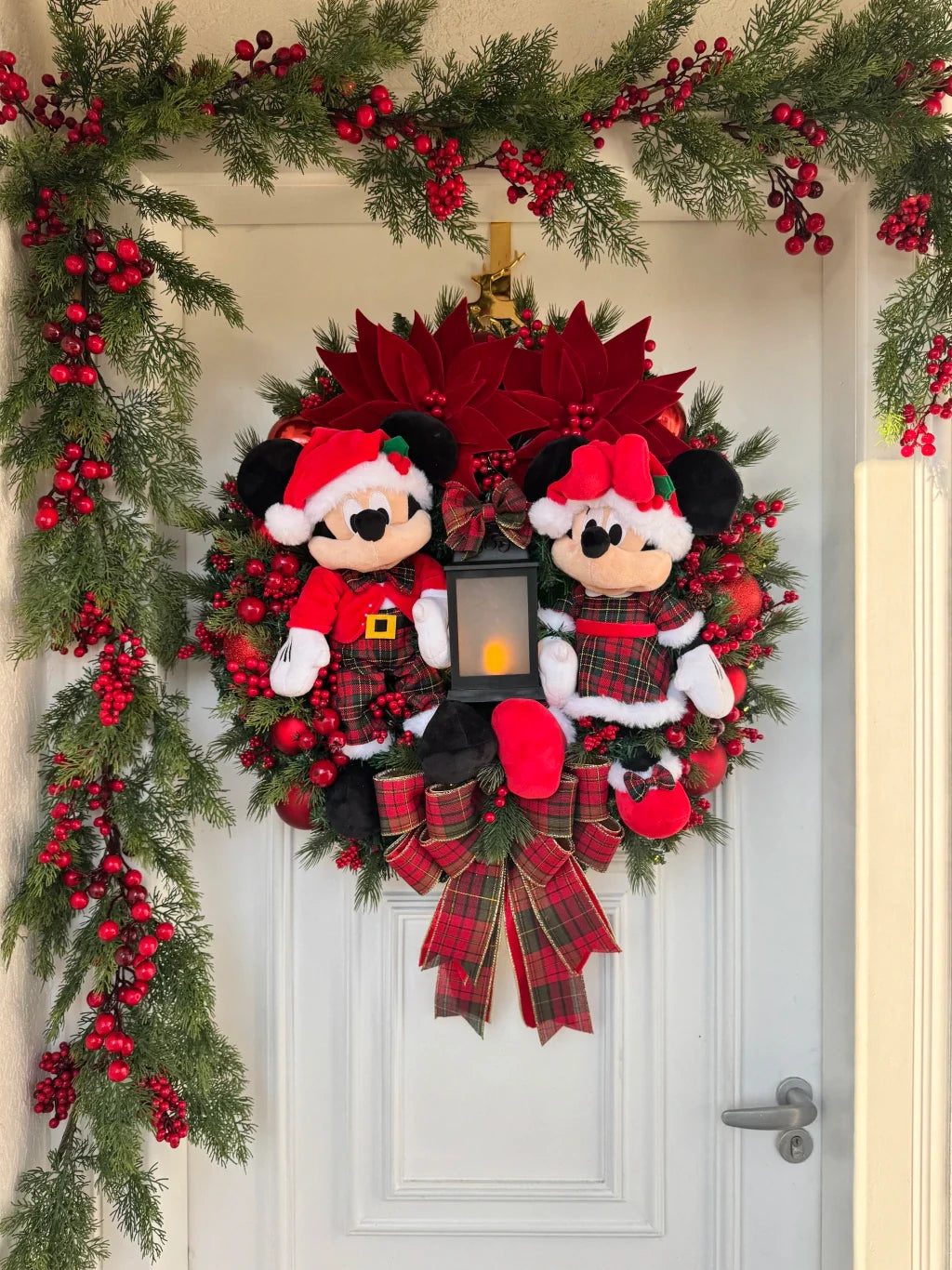Guirlanda Mickey e Minnie Lanterna Encantada
