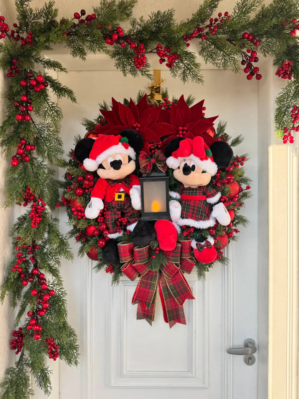 Guirlanda Mickey e Minnie Lanterna Encantada
