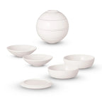 Conjunto de Jantar para 2 Pessoas - La Boule 7 Peças Branco