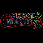Letreiro Merry Christmas em LED Neon 85 cm – Bivolt, Plugue Brasileiro