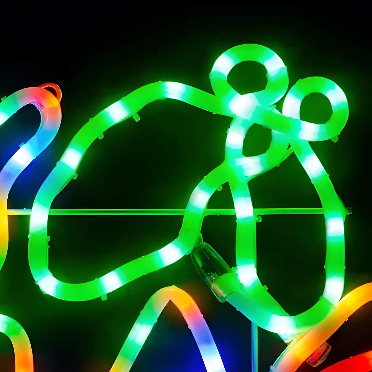 Letreiro Merry Christmas em LED Neon 85 cm – Bivolt, Plugue Brasileiro