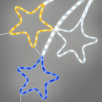 Estrela Cadente em LED Neon 2,20 m – 456 LEDs Coloridos com Animação