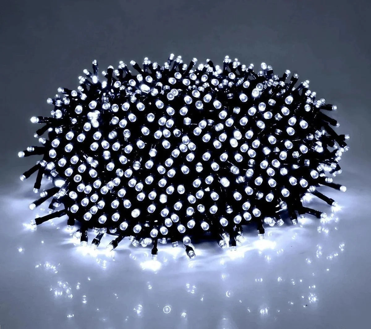 Pisca-Pisca LED Bivolt 10m a 100m - 8 Modos, IP65