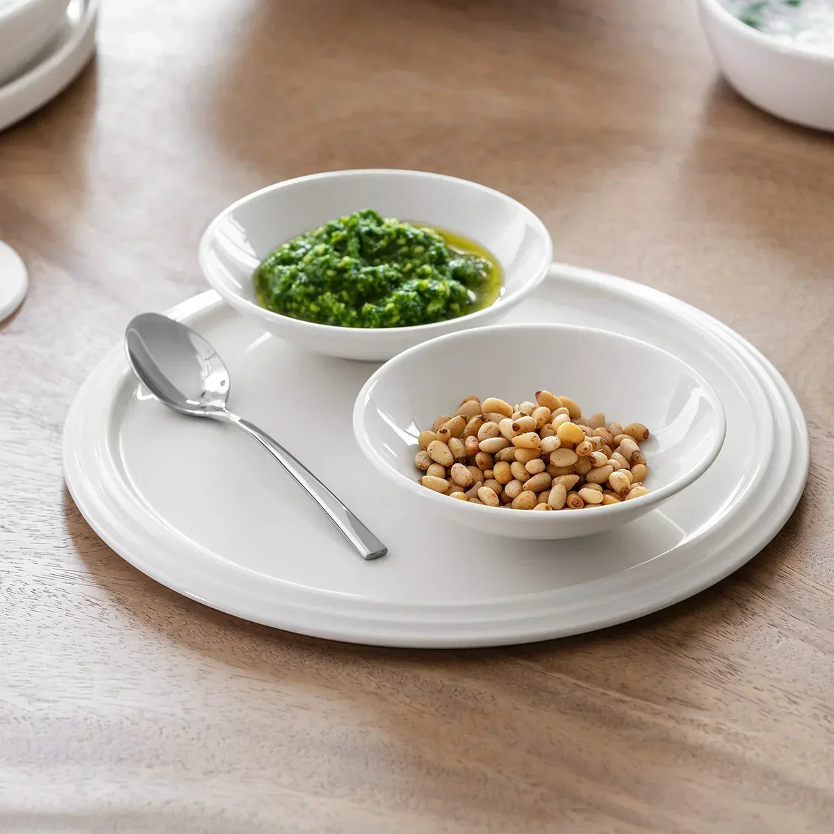 Conjunto de Jantar para 2 Pessoas - La Boule 7 Peças Branco